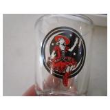 Miller High Life Tray, Shot Glasses