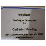 Daybreak Watercolor By Catherine Hearding