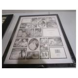 Marley Print, Collage Frame