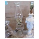 Alabaster & Kerosene Lamps