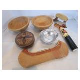 Wooden Bowls, Ule, Russian Holder