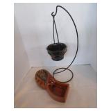 Ashtray, 21" Plant Hanger