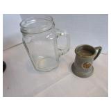 Decanters, Glasses, Mini Stein