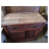 Oak Commode, Antique