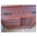 Oak Commode, Antique