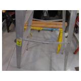 Aluminum Step Ladder, Sawhorses