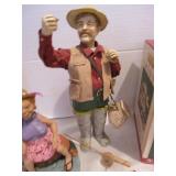 Lighted House, Figures, Plaques