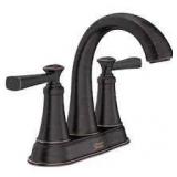 American Standard Rumson 4 in. Centerset 2-Handle Bathroom Faucet in Matte Black  Customer Returns See Pictures