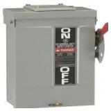 Lot of ABB 60 Amp 240-Volt Fusible Outdoor General-Duty Safety Switch (TG3222R)  Customer Returns See Pictures