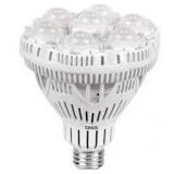 Lot of SANSI 36-Watt BR30 E26 Cool White (4000K)Full Spectrum Specialty LED Grow Light Bulb for Indoor Garden Greenhouse (2-Pack)   Customer Returns See Pictures