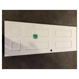 JELD-WEN 30 in. x 80 in. 6 Panel Colonist Primed Textured Molded Composite Interior Door Slab Customer Returns See Pictures