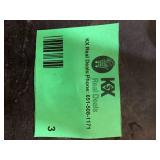 PURPLE LEAF 9 ft. Square High-Quality Aluminum Cantilever Outdoor Patio Umbrella with Stand, Gray     Customer Returns See Pictures