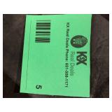 Andersen 200 Series 34 in. x 80 in. Bronze Universal 3/4 Light Mid-View Aluminum Storm Door with Black Handle Set   Customer Returns See Pictures