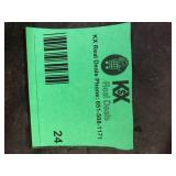 Lot of Litton Lane 55 in. Bronze Metal Tall Adjustable Display Stand 2 Tier Scroll Easel with Chain Support Customer Returns See Pictures