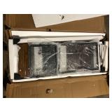 FUFU&GAGA Brown Wood 70.9 in. W Buffet Sideboard Kitchen Pantry Cabinet For Dining Room with Metal Mesh Doors, 6-Drawers, Shelves     Customer Returns See Pictures