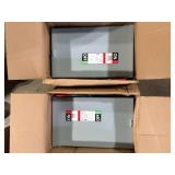 Lot of ABB 60 Amp 240-Volt Fusible Outdoor General-Duty Safety Switch (TG3222R)  Customer Returns See Pictures