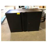 heavy Duty Welded 20-Gauge Wall Mounted Garage Cabinet    Customer Returns See Pictures