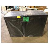 heavy Duty Welded 20-Gauge Wall Mounted Garage Cabinet    Customer Returns See Pictures