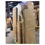 Pallet of Assorted Salvage Furniture Various Models and Conditions some missing parts     Customer Returns See Pictures