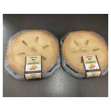 E - 2 Marketside Apple Pies, 39 oz Each in Sealed Packaging