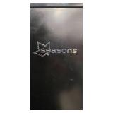 Season Mini Fridge with Freezer and dimensions of 19"L 18"W x 33"H: Used from a shutdown Hotel