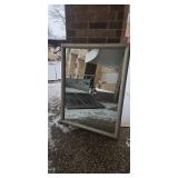 Mirror in Wooden Frame (46"W x 58"H)