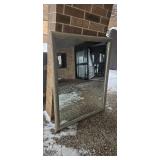 Mirror in Wooden Frame (46"W x 58"H)