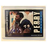 William "Fridge" Perry Topps Auto