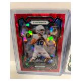 2024 Prizm Red Ice Drake Maye RC and 2024 Score RC