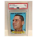 1967 Topps Dick Ellsworth PSA NM-7