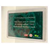 1995 Classic Autographs Lance Hughes