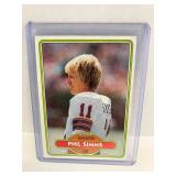 1980 Topps Phil Simms RC