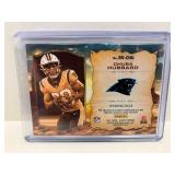 2021 Playoff Rookie Stallions Patch Chuba Hubbard