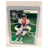 1998 UD Choice Peyton Manning (Rookie) / John Elway