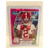 2024 Bowman Chrome University Ryan Williams Pink Lava