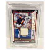 Randy Johnson Jersey Fusion Game Used Swatch