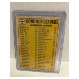 1970 Topps Home Run Leaders - Aaron / McCovey / May