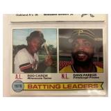1968, 1974-1978 Topps League Leaders