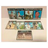 1971 Topps Baseball - Nine Cards