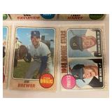 1968 Topps Baseball - Eight Cards