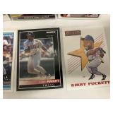 Kirby Puckett - Upper Deck, Pinnacle, Donruss, Fleer Ultra, Score