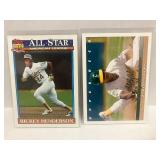 1981 Topps Rickey Henderson and Extras