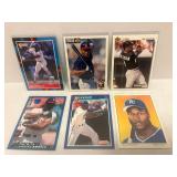 Bo Jackson Baseball - Upper Deck, Collectors Choice, Score