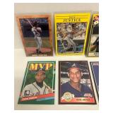 David Justice - Topps, Donruss, Score and Fleer