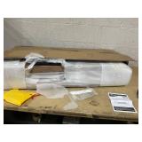 Outsunny Wooden Garden Box, 34.25H with 8 Pockets and Lockable Wheels, Foldable Side Clapboard, Elevated and Self-Draining Design, to Grow Herbs, Vegetables, and Flowers, Brown