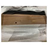 Outsunny Wooden Garden Box, 34.25H with 8 Pockets and Lockable Wheels, Foldable Side Clapboard, Elevated and Self-Draining Design, to Grow Herbs, Vegetables, and Flowers, Brown