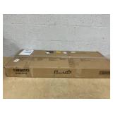 PawHut Elevated Dog Ramp for Bed, Foldable and Height Adjustable Pet Ramp for Cats with Non-Slip Finish, Pine 35.5" L x 16" W x 24" H, Black