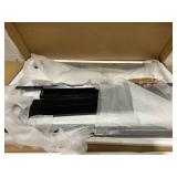 HOMCOM 24" x 32" Acrylic Shadow Box Frame, UV-Resistant Jersey Display Case with T-shirt Hanger and 2 Keys, Black