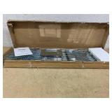 VEVOR Live Animal Cage Trap, 31" x 10" x 12" Humane Cat Trap Galvanized Iron, Folding Animal Trap with Handle for Rabbits, Stray Cats, Squirrels, Raccoons, Groundhogs and Opossums