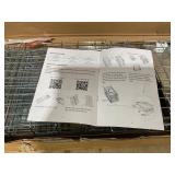 VEVOR Live Animal Cage Trap, 31" x 10" x 12" Humane Cat Trap Galvanized Iron, Folding Animal Trap with Handle for Rabbits, Stray Cats, Squirrels, Raccoons, Groundhogs and Opossums